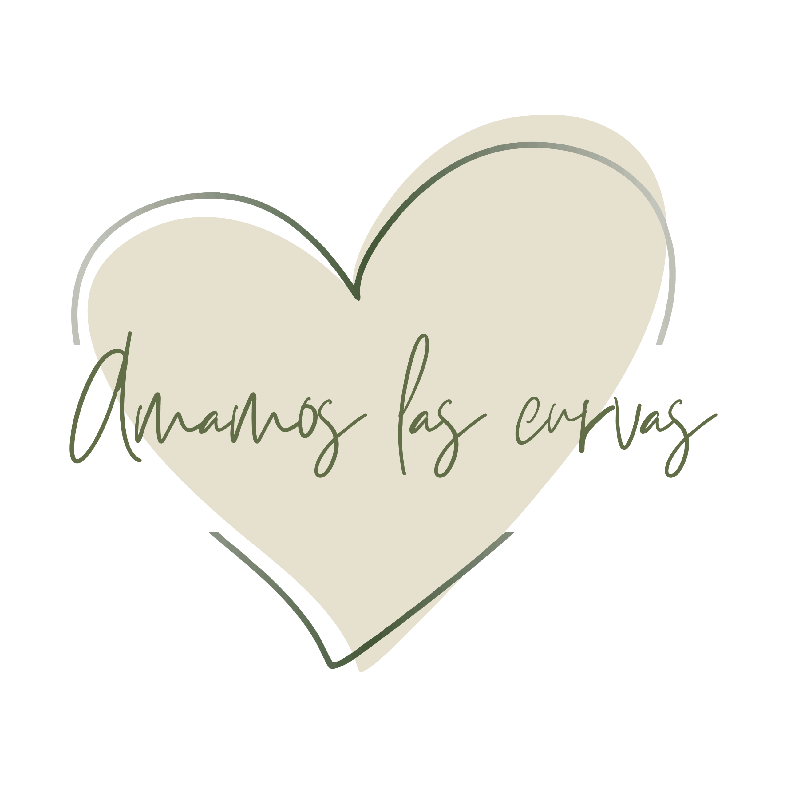 logotipo de "Amamos las curvas"